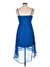 Mudd 100% Polyester Blue Cocktail Dress Size L - photo 2