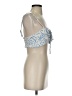 RESA 100% Polyester Blue Sleeveless Blouse Size S - photo 4
