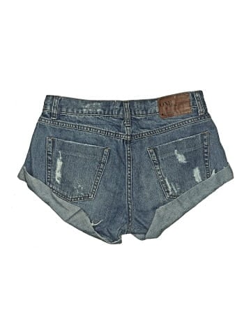 ONE X ONETEASPOON Denim Shorts (view 2)