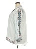 Scully 100% Viscose Silver 3/4 Sleeve Blouse Size 2X - photo 5
