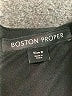 Boston Proper Graphic Black Cocktail Dress Size 8 - photo 8