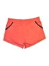Nike 100% Polyester Solid Orange Athletic Shorts Size M - photo 2