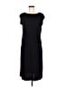 Talbots Solid Black Casual Dress Size M - photo 1