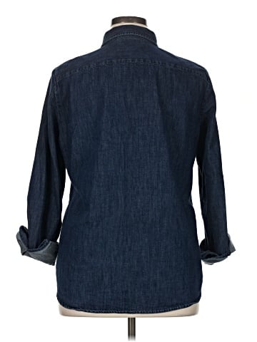 Harley Davidson 3/4 Sleeve Button-Down Shirt (view 2)
