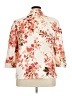 Alfred Dunner 100% Polyester Floral Ivory Blazer Size 18 - photo 2