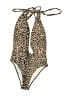 Unbranded Animal Print Gold Swimsuit Bottoms Size M - photo 1