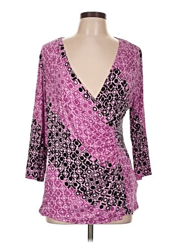Dana Buchman 3/4 Sleeve Blouse (view 1)