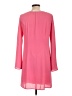 Everly 100% Polyester Solid Pink Casual Dress Size L - photo 2
