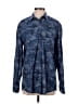 ATM 100% Cotton Camo Blue Long Sleeve Button-Down Shirt Size S - photo 1