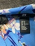 H&M 100% Polyester Blue Sleeveless Blouse Size 14 - photo 7