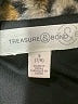 Treasure & Bond 100% Polyester Animal Print Yellow Jacket Size 7 - photo 3