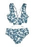 Unbranded Paisley Blue Two Piece Swimsuit Size 1X - photo 2