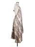 AaKaa 100% Polyester Paisley Tan Casual Dress Size S - photo 4