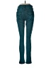 Bullhead Color Block Teal Jeans Size 9 - photo 2