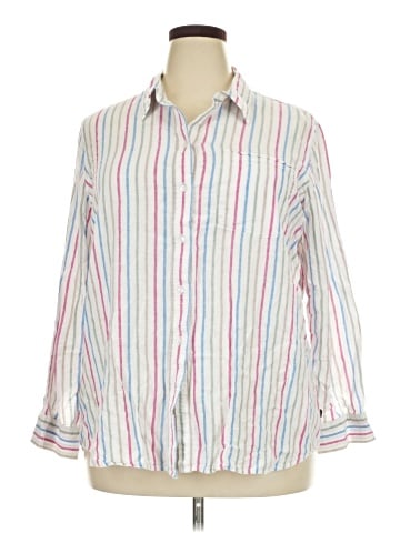 Gap Long Sleeve Button-Down Shirt (view 1)