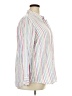 Gap Stripes White Long Sleeve Button-Down Shirt Size XXL - photo 4