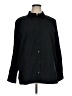 Athleta Solid Black Long Sleeve Button-Down Shirt Size XL (tall) - photo 1