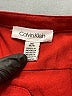 Calvin Klein 100% Polyester Red Long Sleeve Blouse Size M - photo 7
