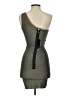 BCBGMAXAZRIA Metallic Solid Gold Silver Cocktail Dress Size XXS - photo 2