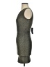 BCBGMAXAZRIA Metallic Solid Gold Silver Cocktail Dress Size XXS - photo 5