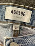 AGOLDE 100% Cotton Blue Denim Shorts Size 30 waist - photo 3