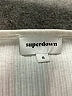 Superdown White Long Sleeve Top Size S - photo 7