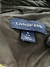 Lands' End 100% Recycled Polyester Argyle Black Coat Size 6 - photo 6
