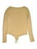 Madewell Tan Bodysuit Size XL - photo 2