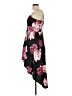 Crystal Doll Floral Black Cocktail Dress Size 11 - photo 5