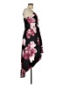 Crystal Doll Floral Black Cocktail Dress Size 11 - photo 4
