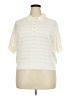 Old Navy Ivory Short Sleeve Blouse Size 2X - photo 1