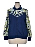 Assorted Brands Print Blue Track Jacket Size 1X - photo 1