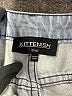 Kittenish 100% Cotton Hearts Blue Jeans Size S - photo 7