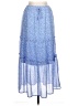 Sienna Sky 100% Polyester Blue Casual Skirt Size L - photo 1