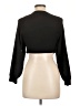 Unbranded Black Long Sleeve Blouse Size L (estimated) - photo 2