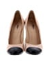 J.Crew 100% Leather Color Block Tan Heels Size 5 1/2 - photo 2