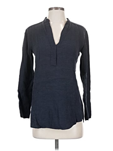 James Perse Long Sleeve Blouse (view 1)