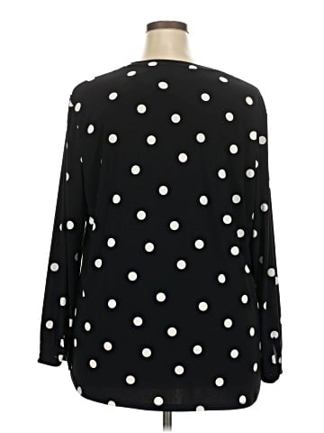 Anne Klein Long Sleeve Blouse (view 2)