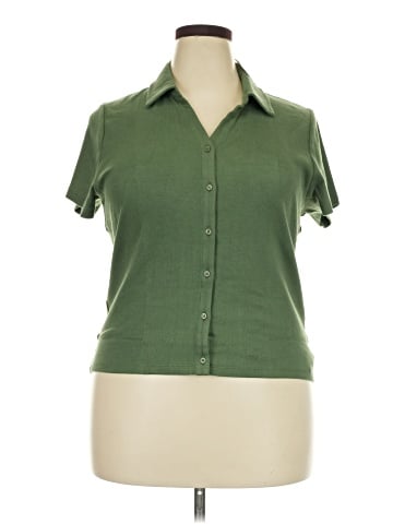 J.Crew Factory Store Short Sleeve Blouse (view 1)