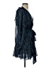 Ulla Johnson Paisley Blue Cocktail Dress Size 4 - photo 4