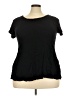 Torrid Black Short Sleeve T-Shirt Size 2X Plus (2) - photo 1