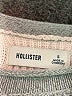 Hollister Stripes Gray Pullover Sweater Size S - photo 7