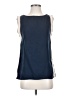 Zara Basic Blue Sleeveless T-Shirt Size S - photo 1