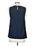 Zara Basic Blue Sleeveless T-Shirt Size S - photo 2