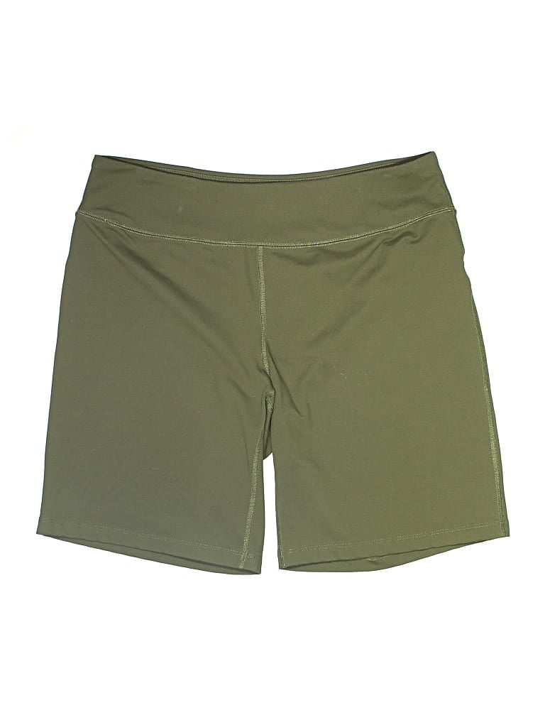 Pre-owned Lands' End Athletic Shorts In Green