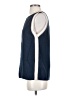 Zara Basic Blue Sleeveless T-Shirt Size S - photo 5