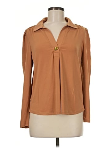 Rio & Rian Long Sleeve Blouse (view 1)