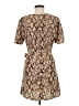 Blu Pepper Animal Print Brown Casual Dress Size L - photo 2