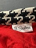 3 Sisters 100% Cotton Houndstooth Ivory Jacket Size M - photo 6