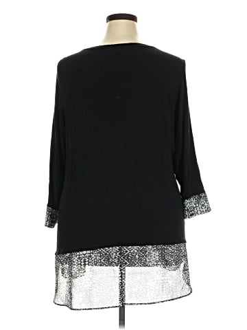 Cj Banks 3/4 Sleeve Blouse (view 2)